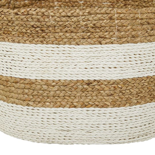 Brown Seagrass Bohemian Storage Baskets, 3ct.
